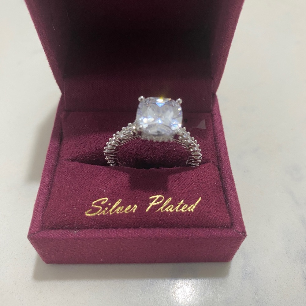 Giorgio Di Vicenza Silver Plated Ring NIB - Picture 7 of 8